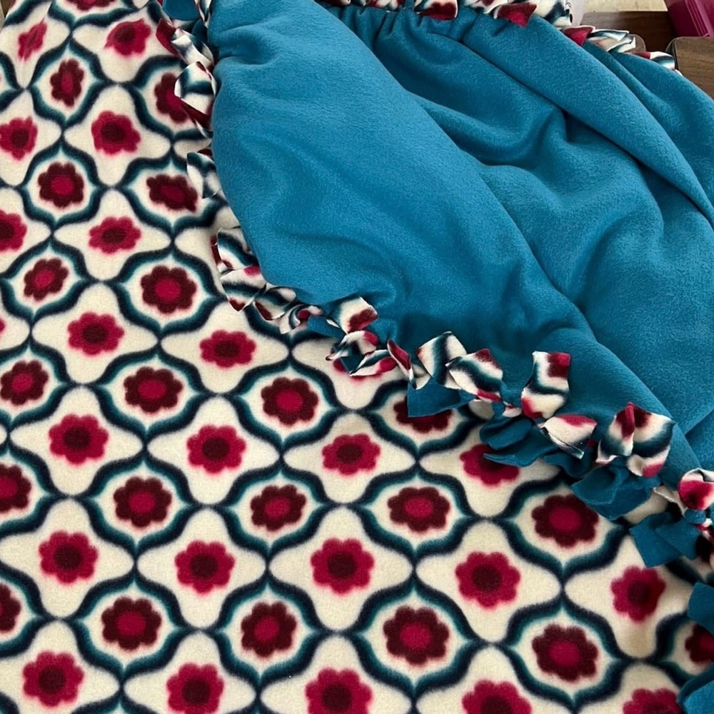 Flower Fleece Blanket